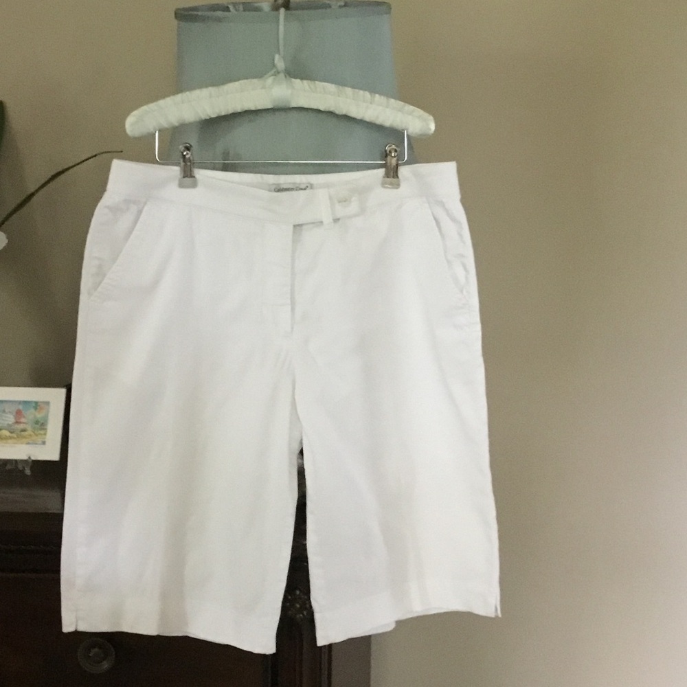 Coldwater Creek White Women's Bermuda Shorts